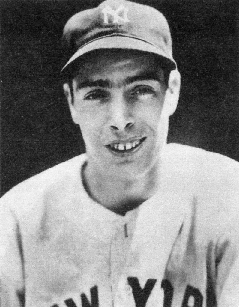 Image of Joe DiMaggio 1939 Public Domain